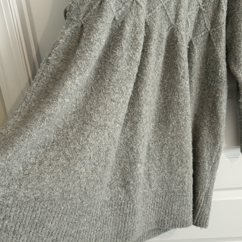 Free People Jaci Sweater Dress Gray Size L - Picture 6 of 16